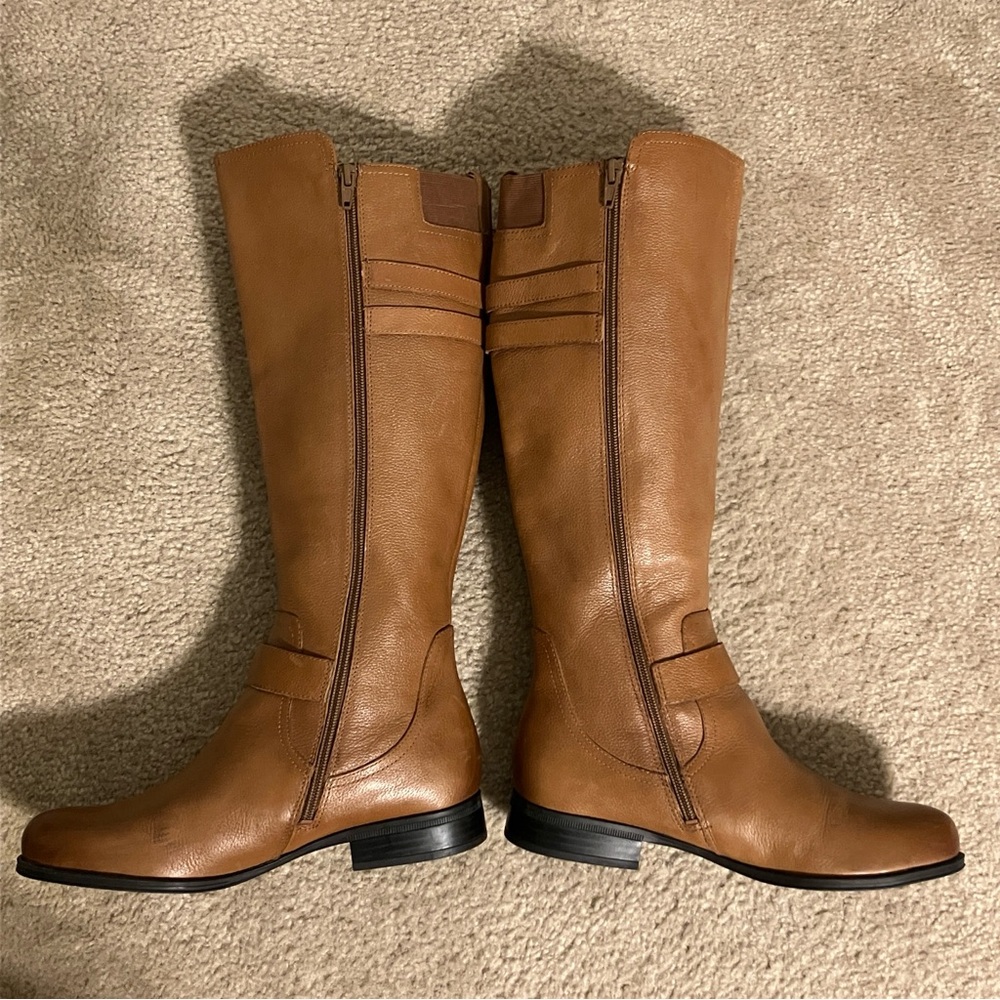Naturalizer Jessie Knee High Leather Boots - size 9 - Picture 6 of 14